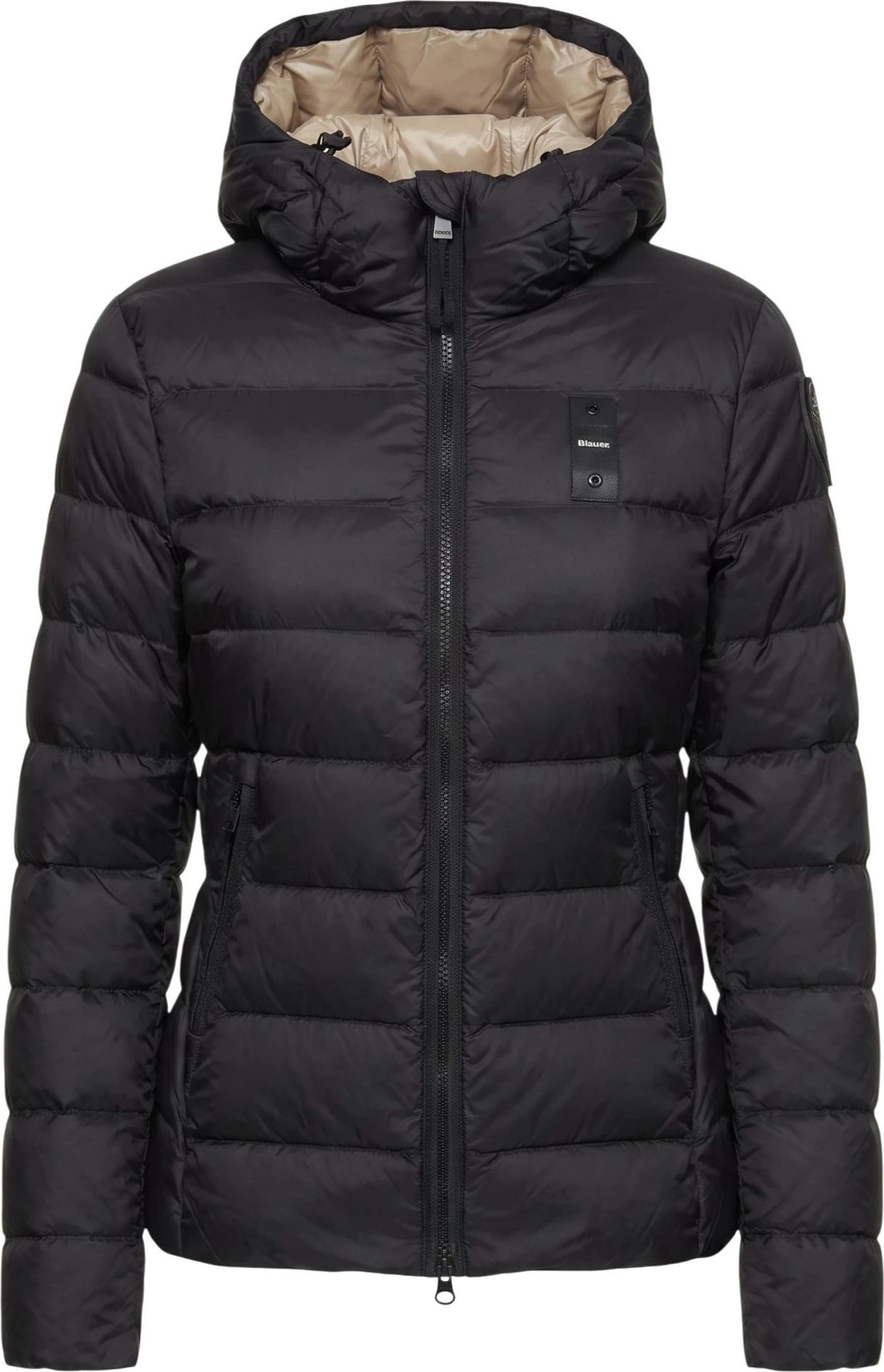 Jakne për femra Blauer Charme 26WBLDC03037, zi-bezhë [Madhësia: L]