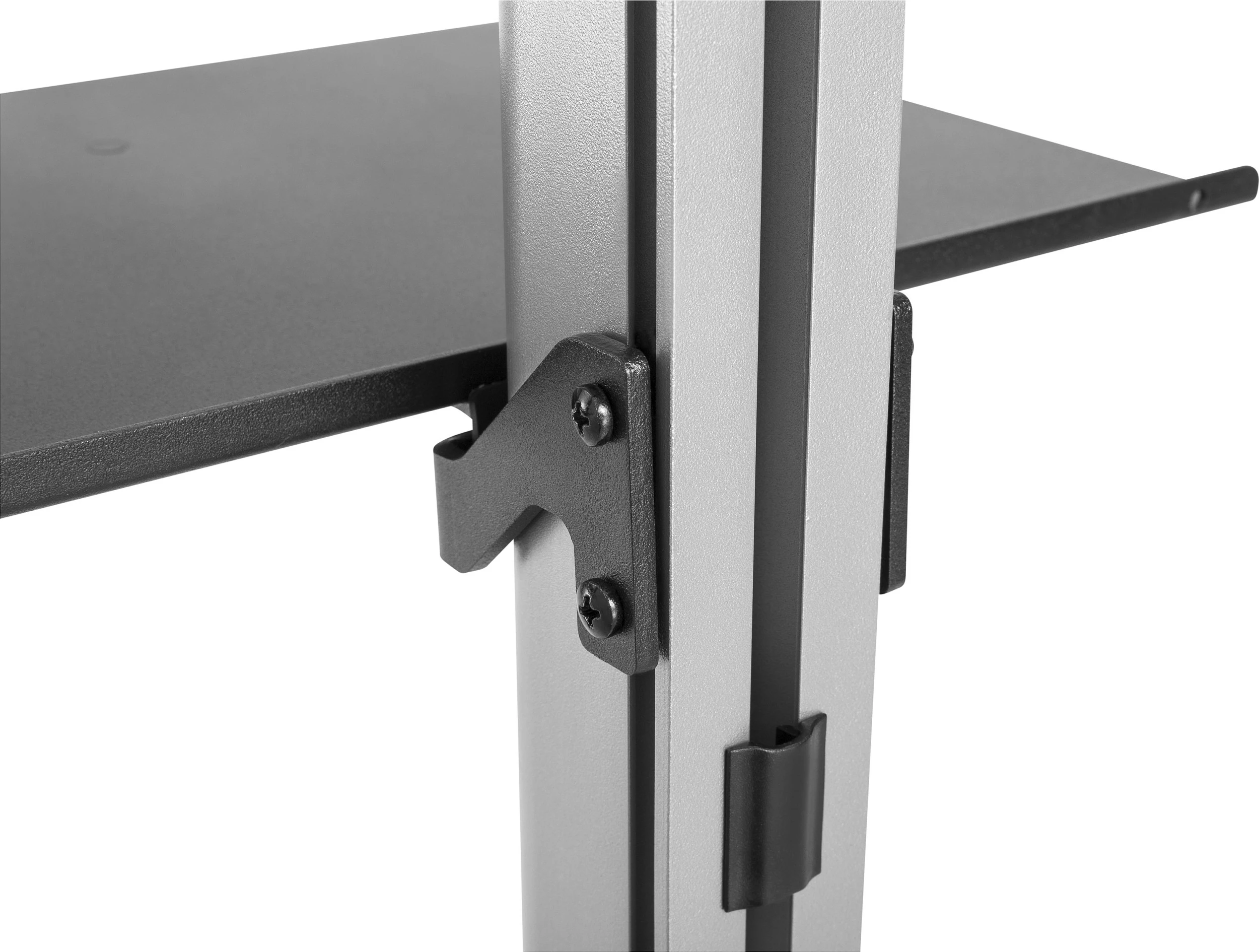 Mbajtës TV/Monitor EQUIP 650621, 37-70", VESA 600 x 400, 30 kg, i zi/inoks