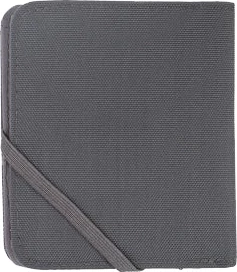 RFID Compact Wallet, Recycled, Grey
