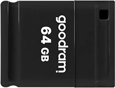USB Flash Drive Goodram UPI2, 64 GB, USB Type-A 2.0, Ngjyrë e Zezë