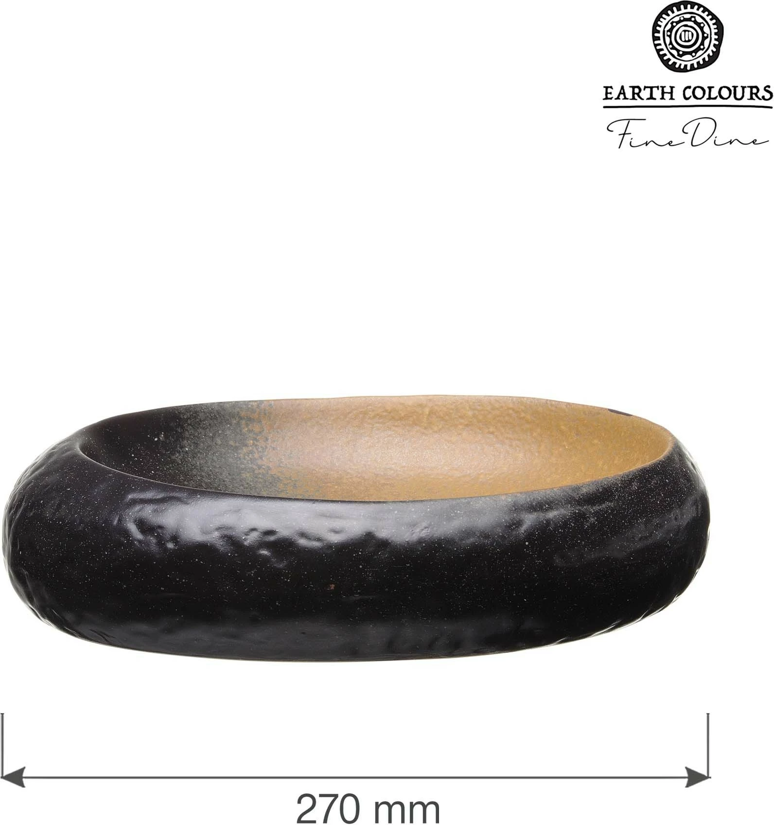 tas gourmet, Fine Dine, Moon, 270 mm, gur-qeramike, kafe