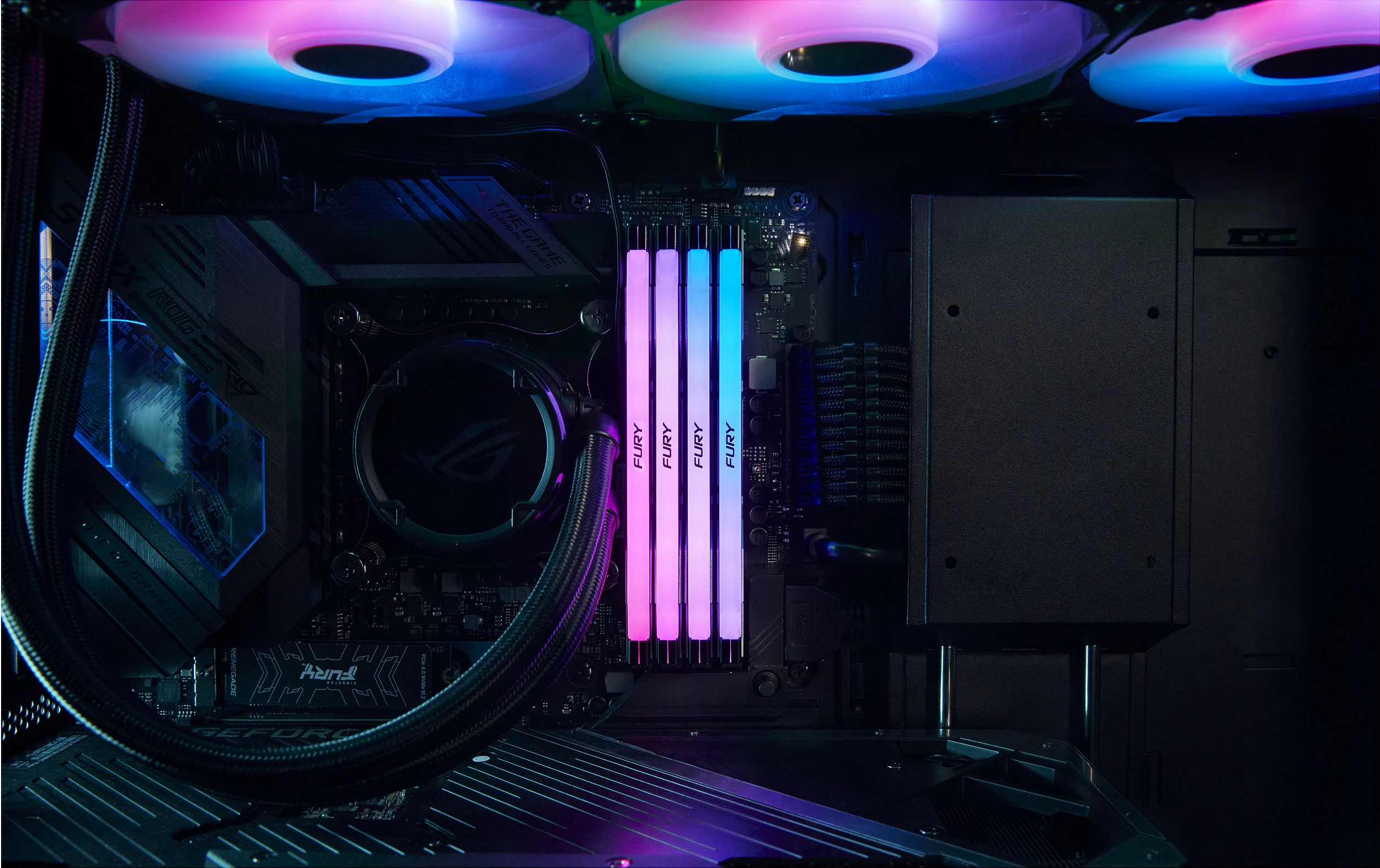 RAM Memorje Kingston FURY Renegade RGB 96GB (2x48GB) DDR5 6400MT/s