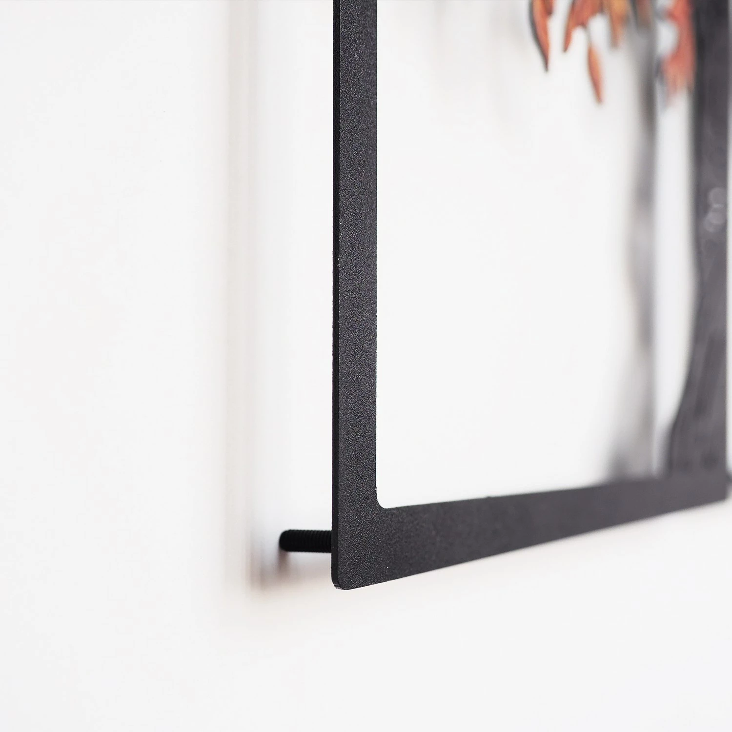 Aksesor dekorativ metalik për mur, Wallity, Autumn Vibes, set prej 4 copësh, APT740 L