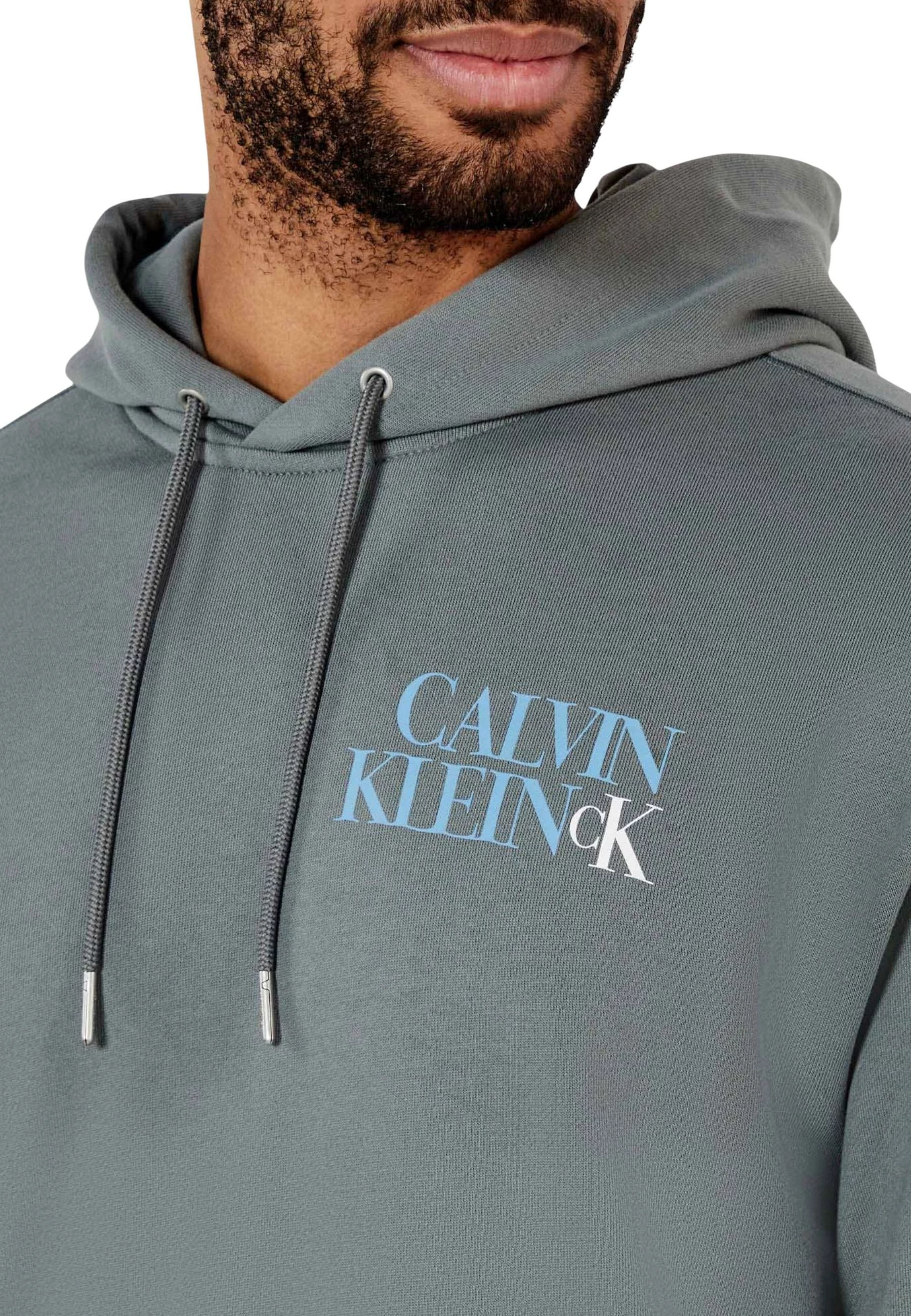 Duks me kapuç për meshkuj Calvin Klein Jeans LV04RC283G, i hirtë [Madhësia: XXL]