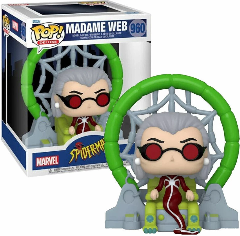 Figurinë vinyl Funko POP! Deluxe Marvel Spider-Man Madame Web 6\"