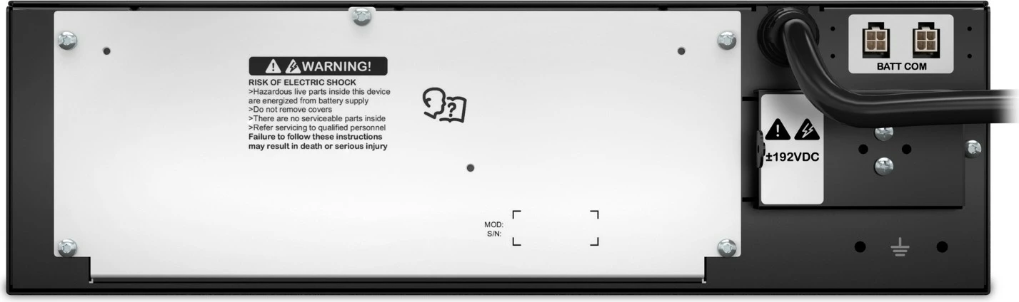 Bateri rackmount APC Smart-UPS SRT192RMBP2, 19" 3U, e zezë