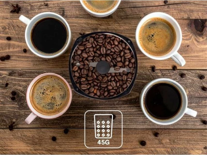 bluarëse kafeje ELDOM MK40 CAFRO, e zezë