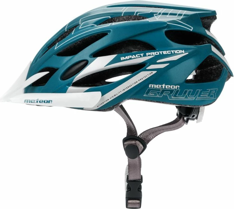Helmetë për biçikletë Meteor Gruver, blu