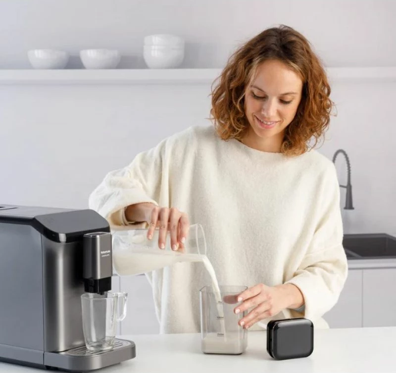makinë espresso taurus Accento Latte, e bardhë