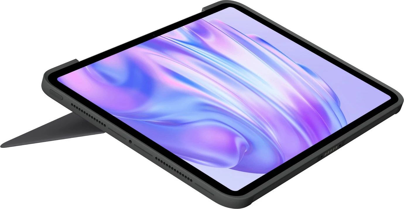 Mbështjellës me tastierë Logitech Combo Touch për iPad Pro 11 M4, QWERTY Italiane, trackpad, graphite