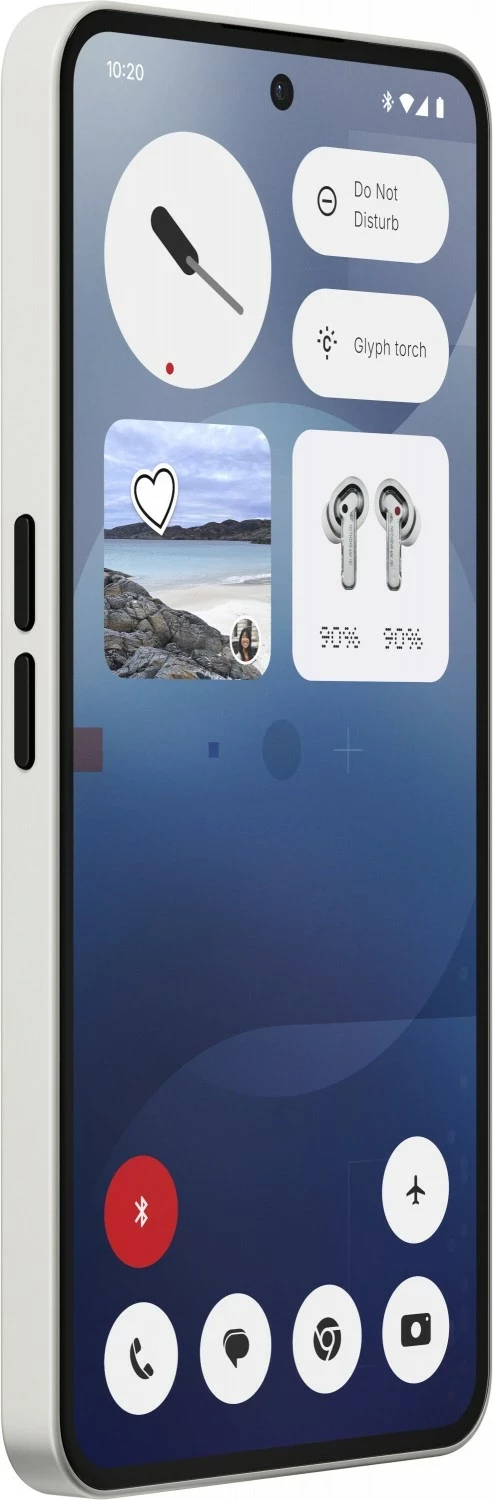 Celular Nothing Phone (3a) 8/128GB bardhë
