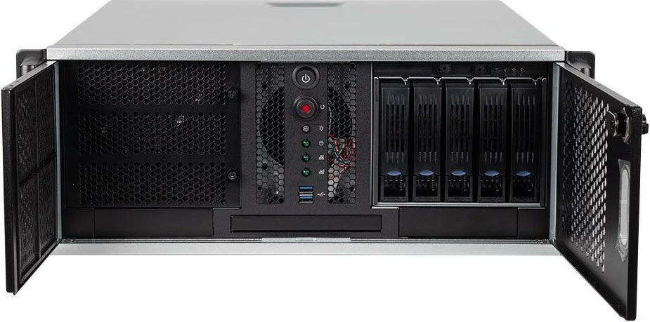 Server bluechip SERVERline R34301s, AMD EPYC 4124P, 32GB RAM, 2x480GB SSD, Rack 4HE