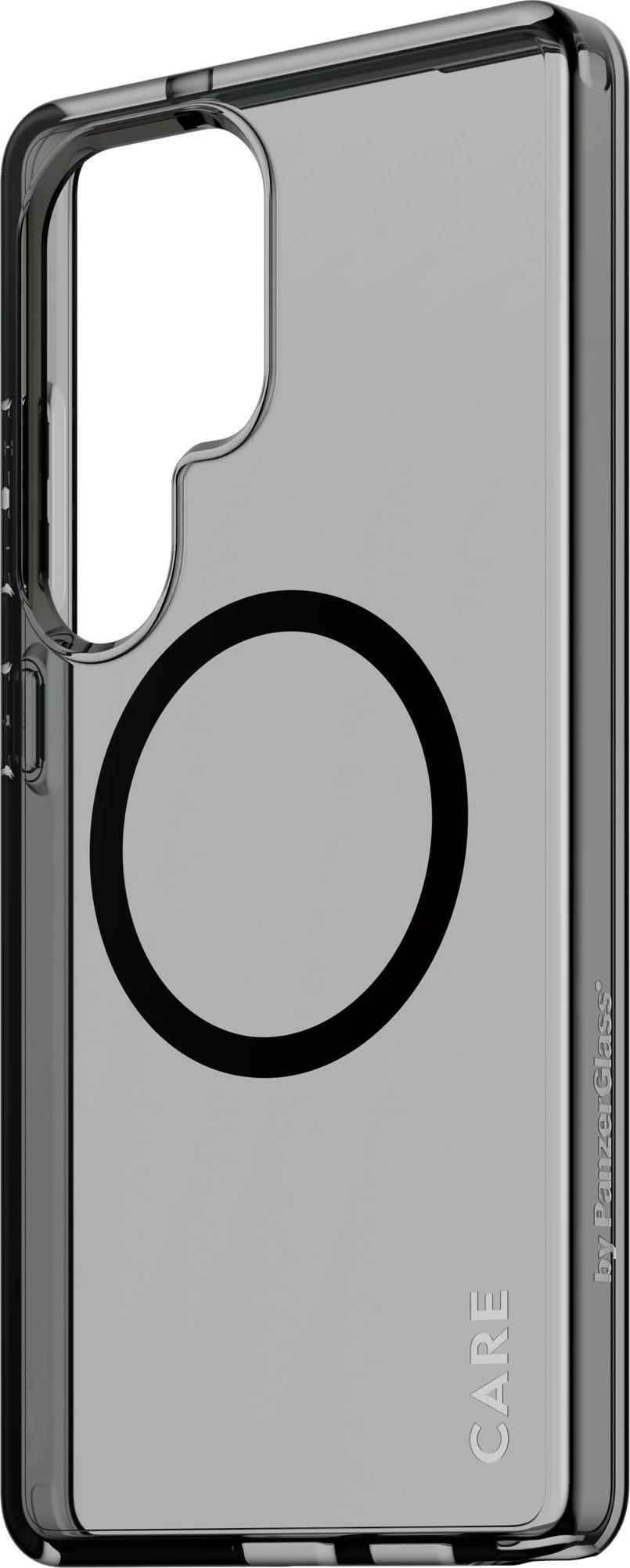 Mbështjellës PanzerGlass CARE Flagship, Galaxy S25 Ultra, QI Compatible, smokey/black