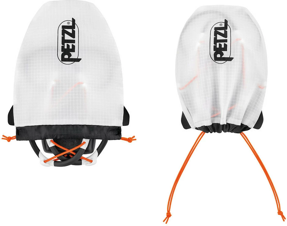 Llampë koke Petzl IKO CORE E104BA00, 500 lm, USB e rikarikueshme, IPX4, zi/portokalli/bardhë