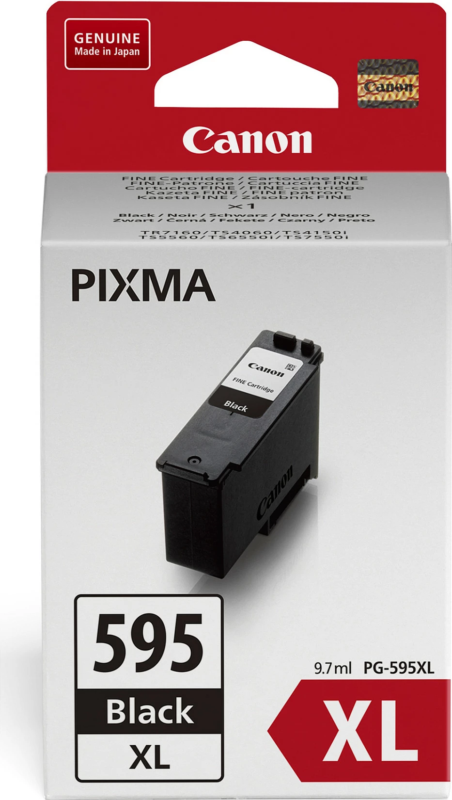 Kartrixh boje Canon PG-595XL, XL, 300 faqe, e zezë