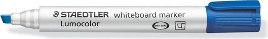 Staedtler Lumocolor Whiteboard Marker – Blue (Chisel Tip)
