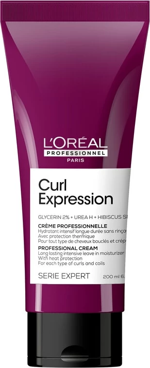 Krem për flokë kaçurrela L'Oreal Professionnel Serie Expert Curl Expression Long Lasting Leave In Moisturiser për femra, 200ml