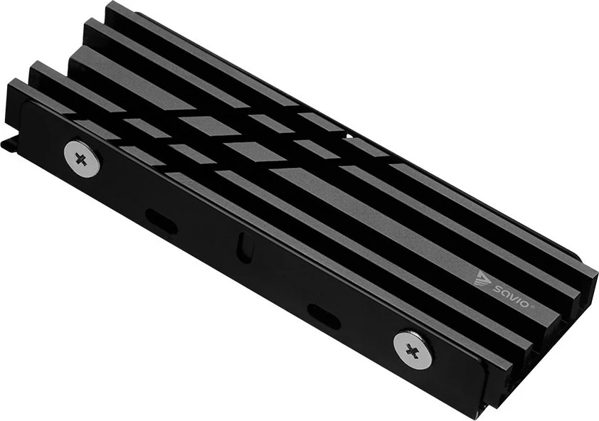 Ftohës për M.2 NVMe Savio AK-60, për PC dhe PS5, i zi