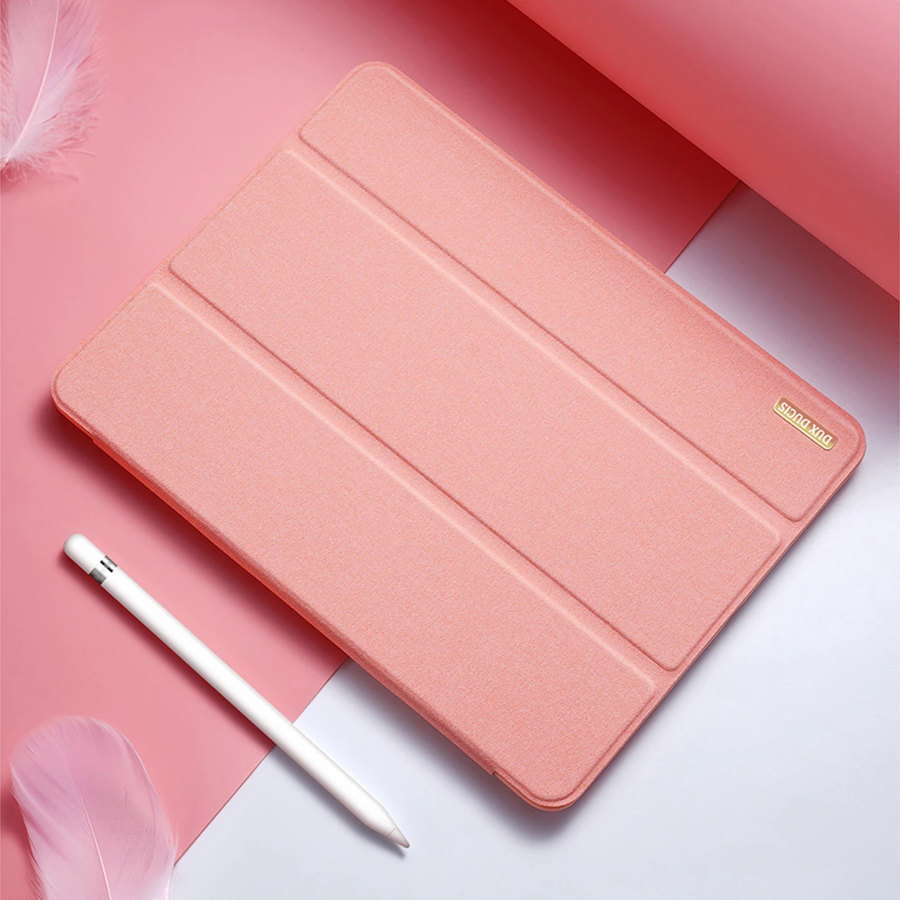 Mbështjellës tablet Dux Ducis Domo, për iPad 10.9'' 2022 (10 gjeneratë), Smart Cover me stand, auto sleep, i zi