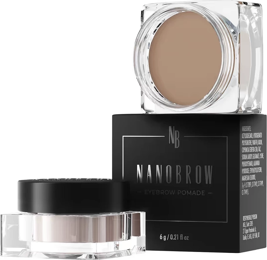Pomadë për vetulla Nanobrow Light Brown 6g