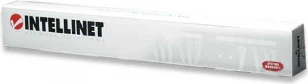Panel organizues kabllosh Intellinet 711685, 1U, për 19" Rack, i zi