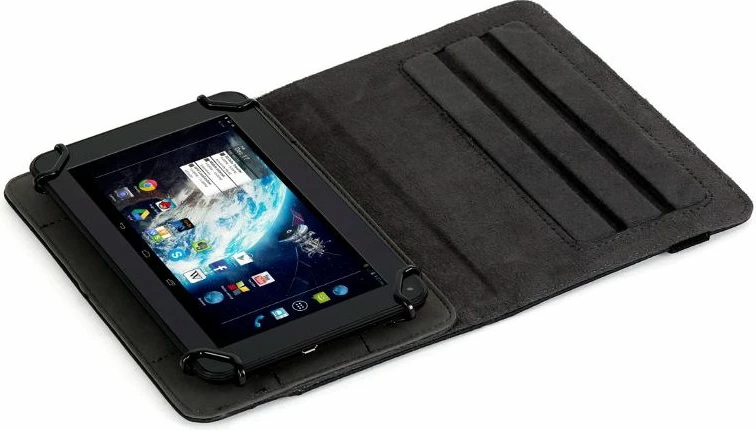 Mbështjellës flip për tablet/e-book, Omega Maryland 7", me power bank 7200, i zi