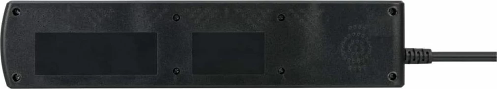 Zgjatues rryme Brennenstuhl Socket Line 1153110116, 6 priza Schuko, kabllo 2 m, 16 A, me switch-e individuale të ndriçuara, i zi