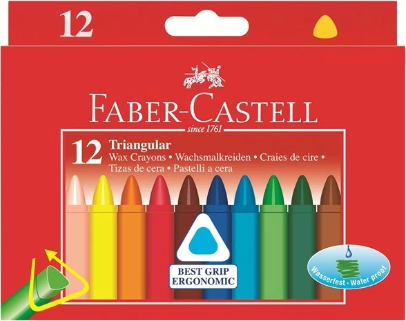 Set ngjyra Faber-Castell 120010, 12 copë, multikolor
