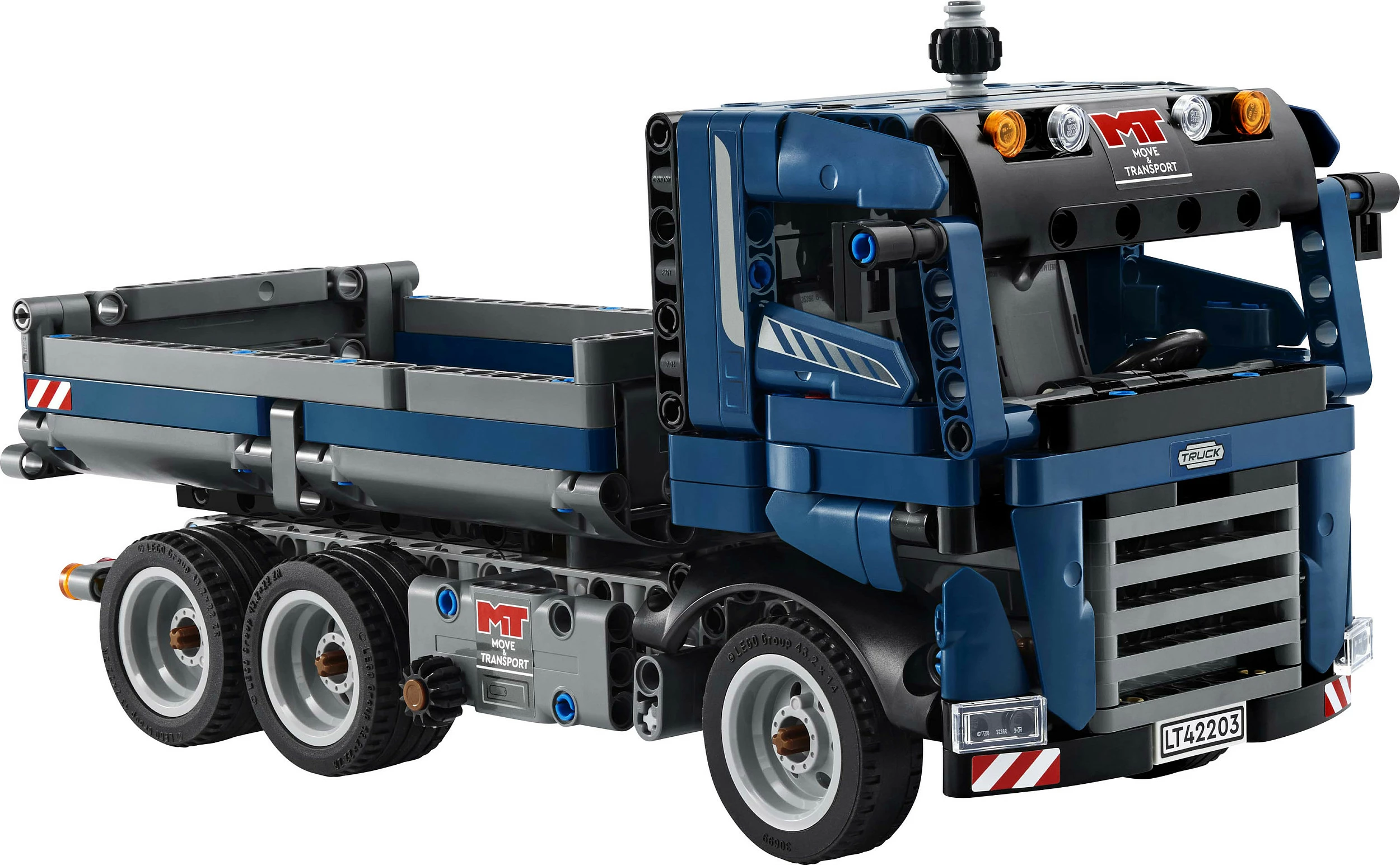 Set ndërtimi LEGO Technic Tipping Dump Truck, 462 pjesë, shumëngjyrësh