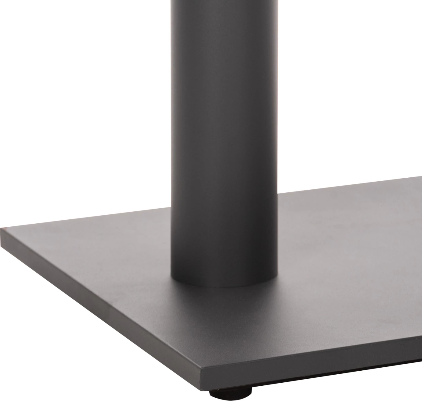 Bazë për tavolinë bar, FH478.20, lartësi mesatare, metal gri mat, 2-shtylla, 40x80x90 cm