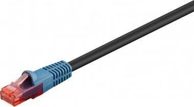 Kabllo rrjeti CAT 6 Goobay 60 m U/UTP RJ45 e zezë