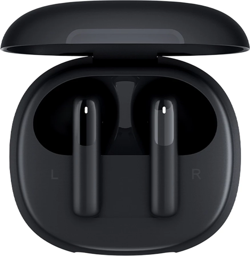 Kufje TWS QCY AilyBuds E10, LDAC Hi-Res, Bluetooth 5.4, ENC, IPX4, USB-C, të zeza