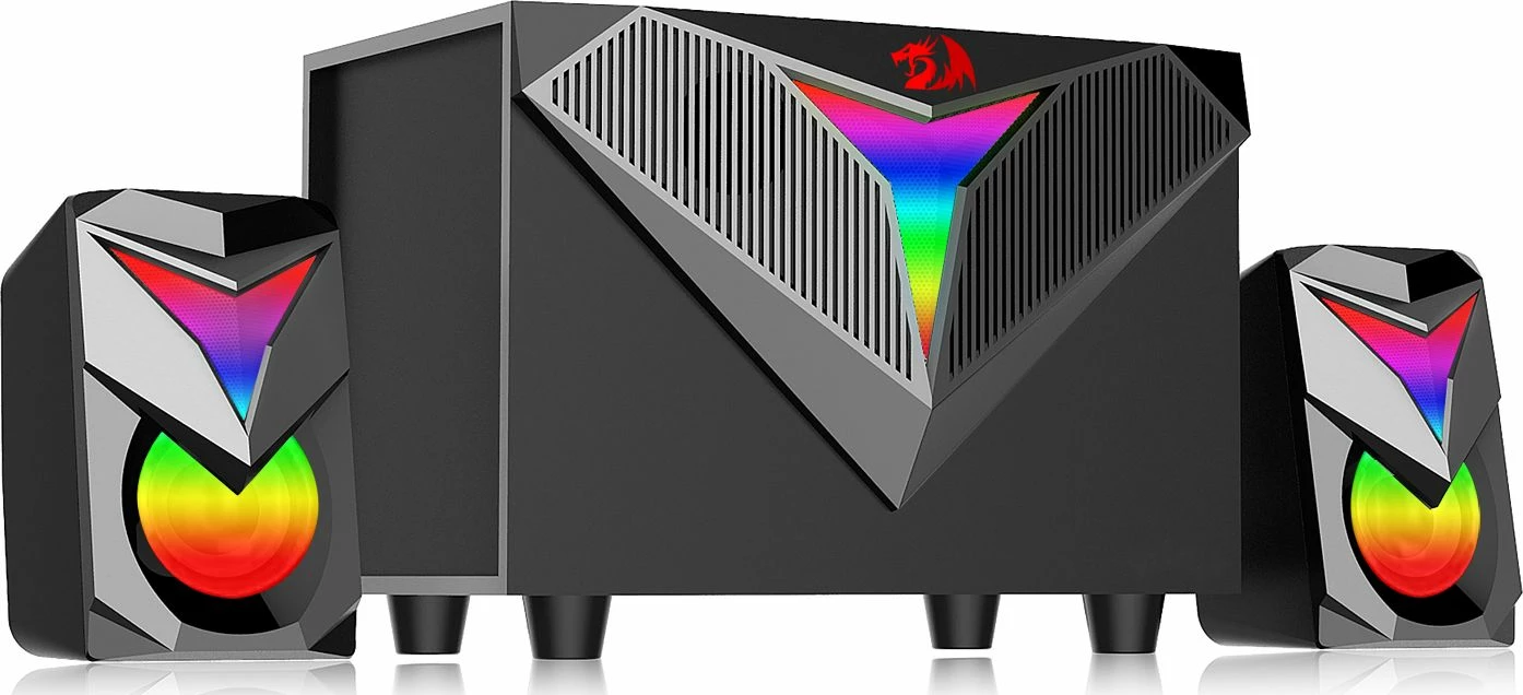 Altoparlantë për kompjuter Redragon Toccata GS700 (RED-GS700) 2.1 11W RMS RGB, të zeza