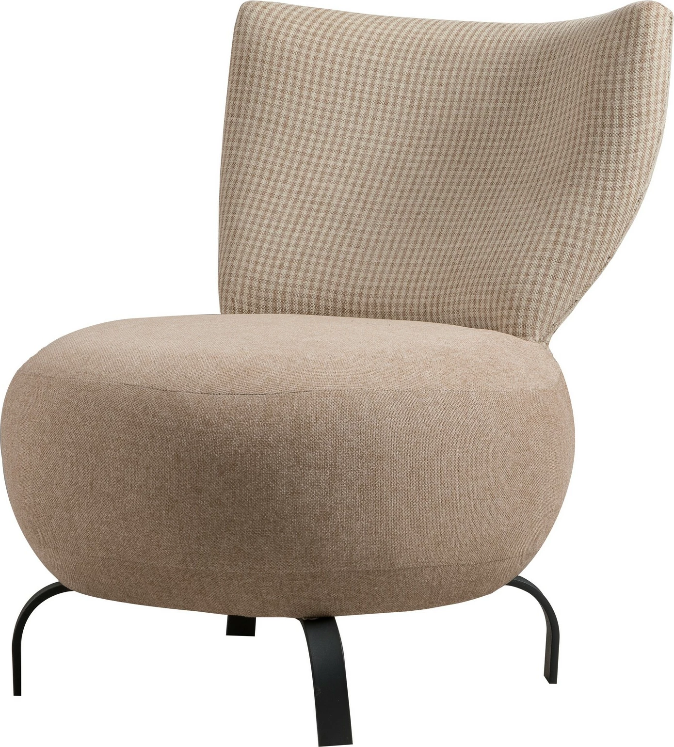 Set karrigash wing Atelier del Sofa, Loly, krem, 2 copë