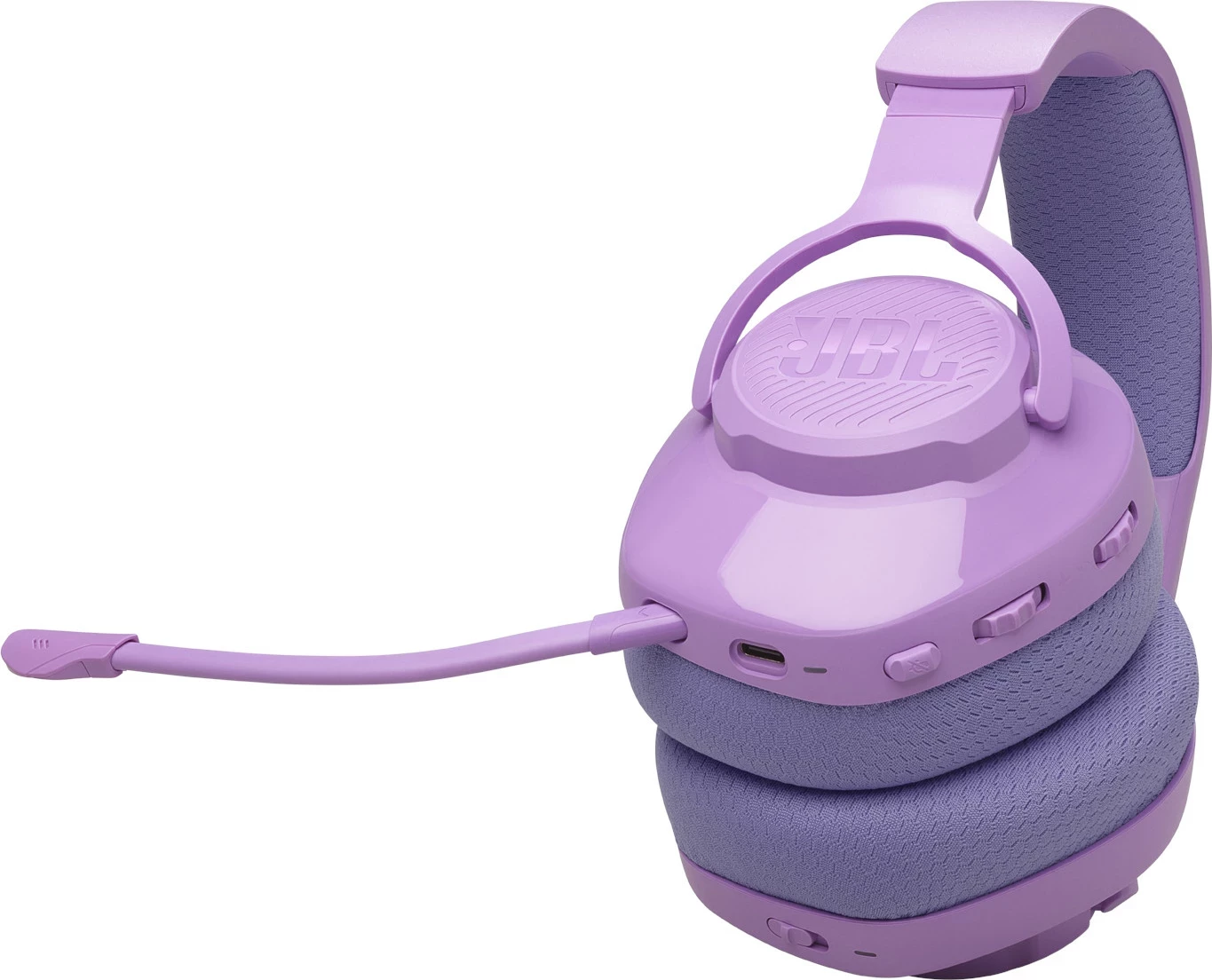 Kufje JBL Quantum 360 Wireless Gaming, over-ear, 2.4GHz + Bluetooth, mikrofon i shkëputshëm, Vjollcë