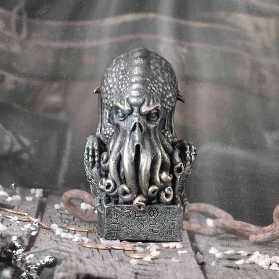 Figurinë dekorative NEMESIS NOW Cthulhu 17 cm, rrëshirë, gri-jeshile