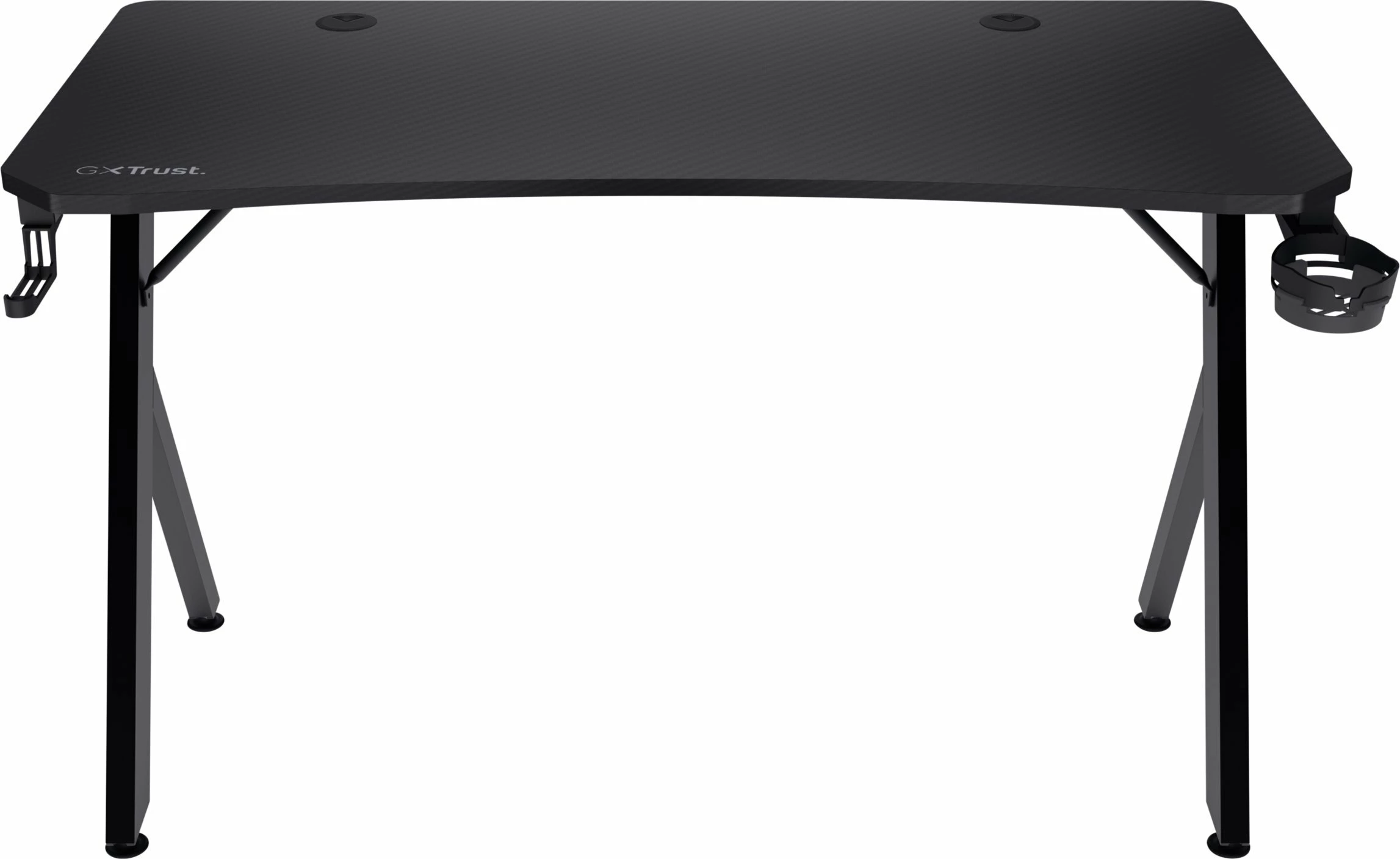 Tavolinë gaming Trust GXT 700 Omnius, e zezë, 120 x 60 cm
