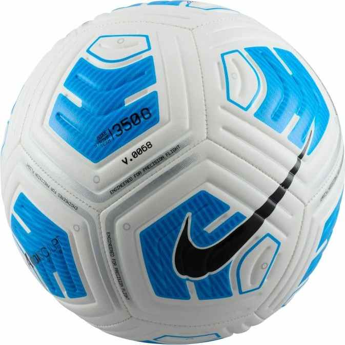 Top futbolli Nike, bardhë dhe kaltër [Madhësia: 5]