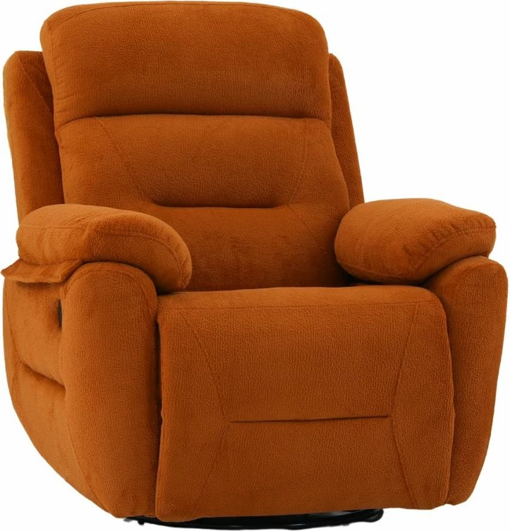 Karrige relaksuese Comfort, ngjyrë e kuqe qeramike, Atelier del Sofa