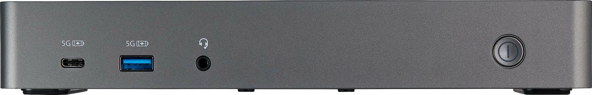 Docking station StarTech USB-C & USB-A Dock, Triple Monitor 4K 60Hz, 85W Power Delivery, 6x USB, GbE, e zezë/argjendtë