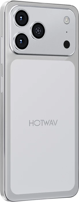 Celular HOTWAV A17 Pro Max 4GB/128GB 6.75\" 120Hz 5160mAh, argjendtë