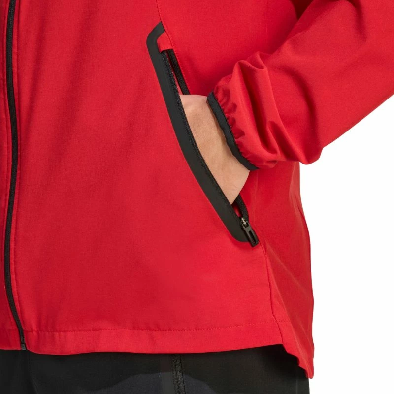 Jakne meshkuj adidas Tiro 26 Travel KD3337, e kuqe [Madhësia: M]