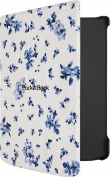 Mbështjellës PocketBook Shell Flowers për Verse/Verse Pro 6", eko-lëkurë, shumëngjyrësh