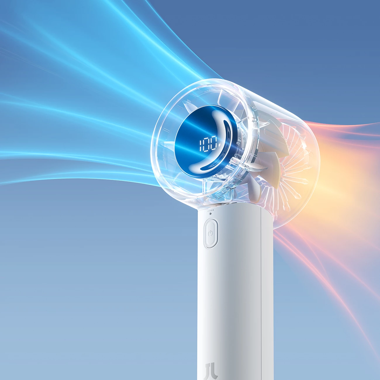 Ventilator dore Jisulife Handheld Fan 10S 5000mAh USB-C, gri