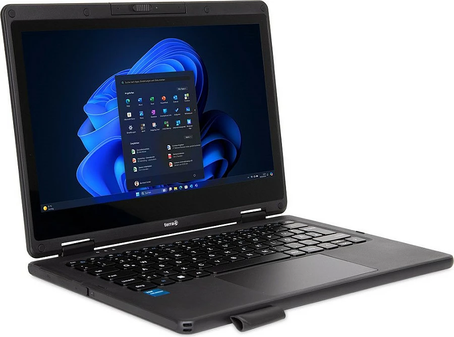 Laptop 2-në-1 Terra Mobile 360-11V4, 11.6", Intel N, 4GB RAM Memorje, 128GB SSD, Touchscreen, Windows 11 Pro Education, i zi