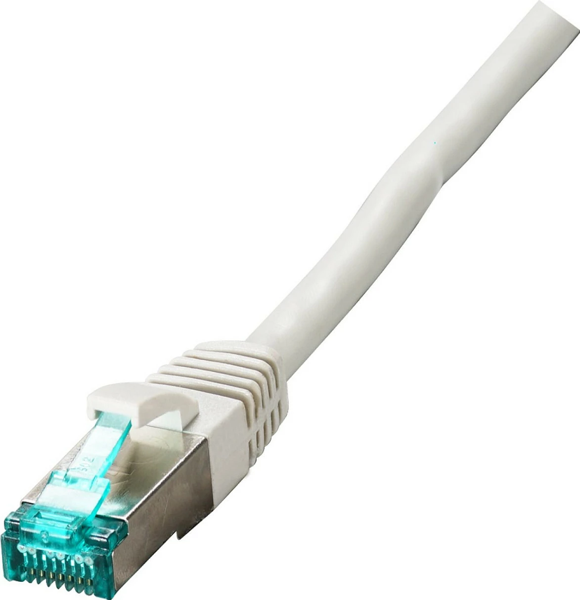 Kabllo rrjeti EFB Elektronik MK6001W.0,5G, Cat6a, 0.5 m, S/FTP, RJ45 drejt + RJ45 90°, e bardhë