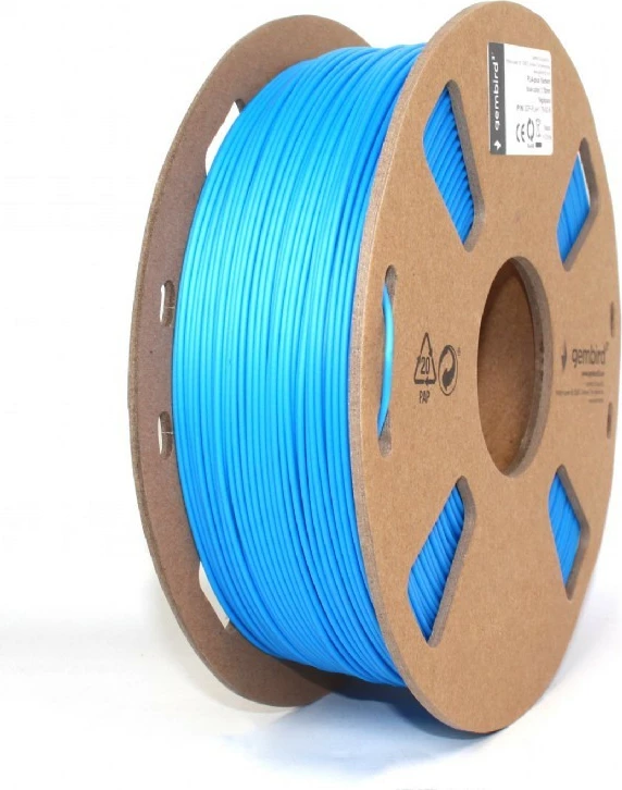 Filament për printer 3D Gembird PLA Plus, 1.75mm, Blu