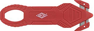 Prerës folie WEDO, teh i tërheqshëm, thellësi prerjeje 6 mm, 132 mm, i kuq