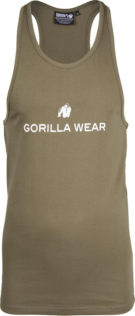 Carter Stretch Tank Top - Army Green