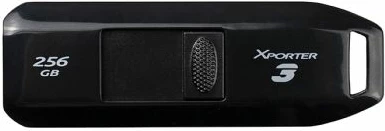 USB memorje Patriot Xporter 3 256GB USB 3.2 Gen 1 80MB/s e zezë